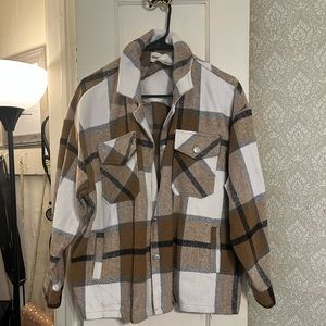 Plaid Shacket - Boutique